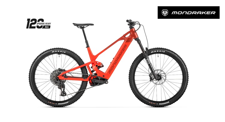 Location VTT &eacute;lectrique tout suspendu Mondraker Scree S 2026 rouge &agrave; l&rsquo;Alpe d&rsquo;Huez